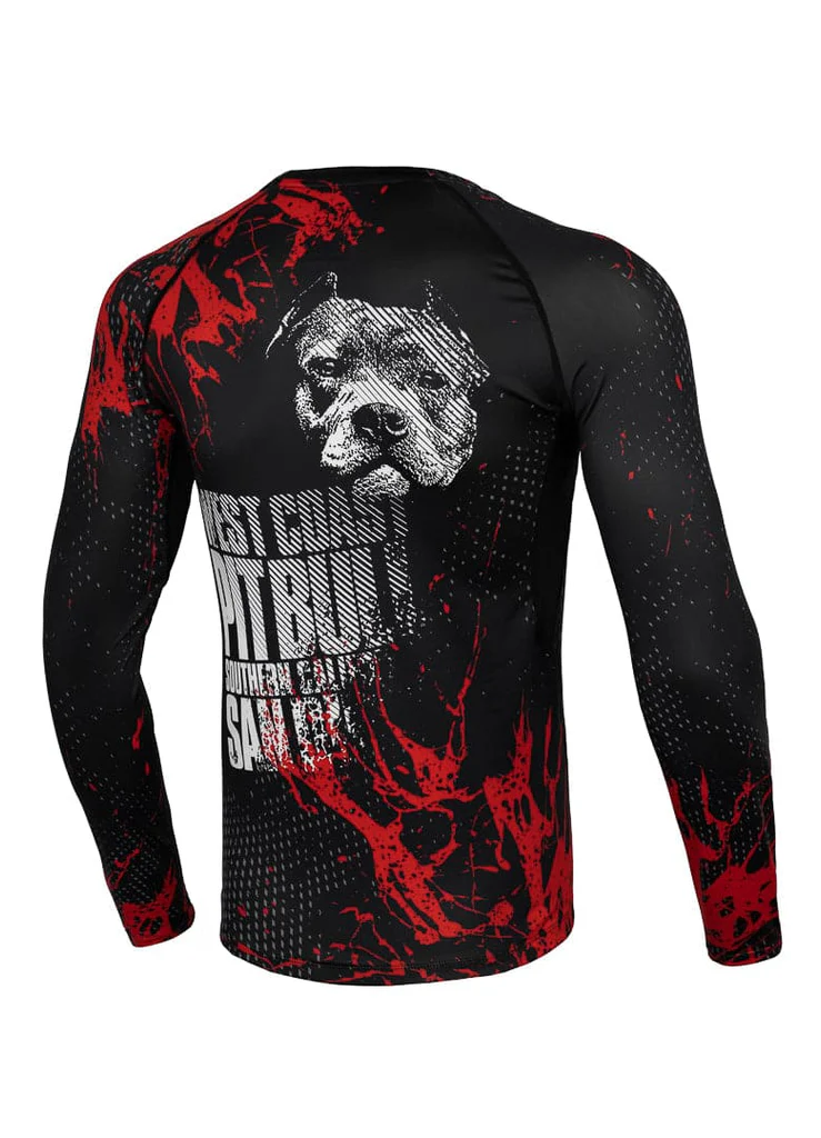 Pitbull - BLOOD DOG 2 - BLACK - Rashguard - 2