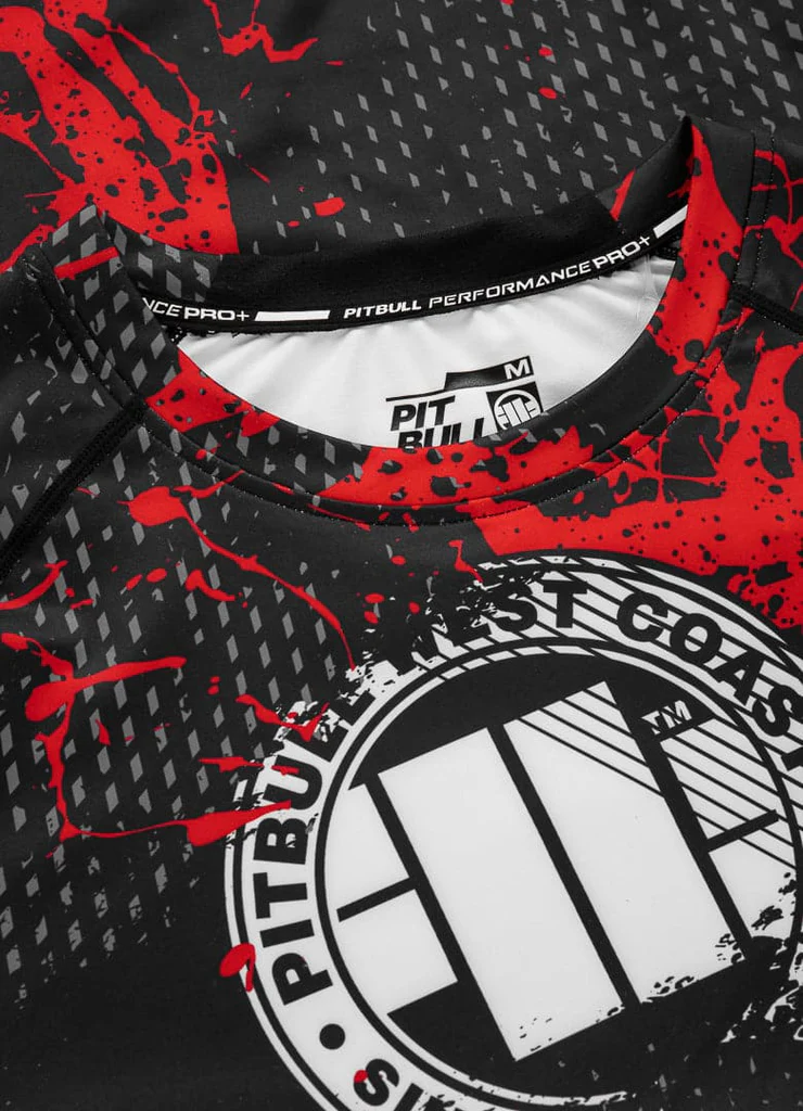 Pitbull - BLOOD DOG 2 - BLACK - Rashguard - 4