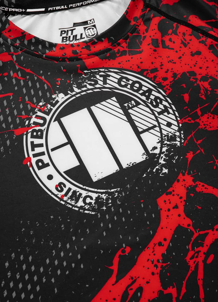 Pitbull - BLOOD DOG 2 - BLACK - Rashguard - 9